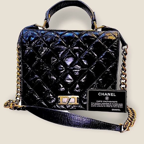 Chanel Rita Small Metallic Goat Flap